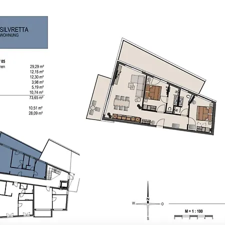 Appartement Luxurioese Chalet-apartment In Der Residenz Silvretta