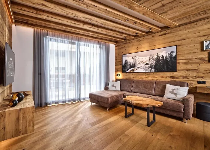 Luxurioese Chalet-apartment In Der Residenz Silvretta Apartmán See